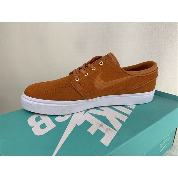 Nike SB Zoom STEFAN JANOSKI‎ Skate Shoes 333824-887 Orange White Mens 7 New! - Picture 5 of 12